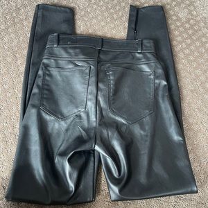 Zara leather pants